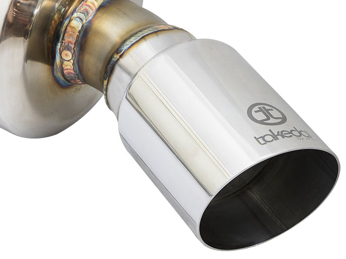 Takeda Cat-Back Exhaust System <br> 16-17 Honda Civic I4-1.5L