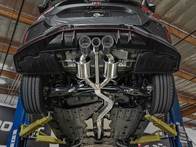 Takeda Cat-Back Exhaust System <br> 17-21 Honda Civic