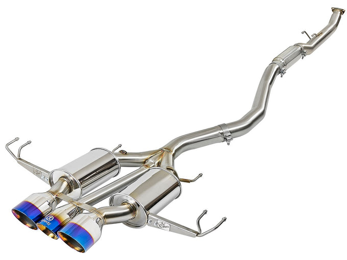 Takeda Cat-Back Exhaust System <br> 17-21 Honda Civic