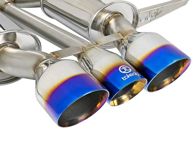 Takeda Cat-Back Exhaust System <br> 17-21 Honda Civic
