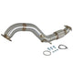 Takeda Stainless Steel Mid-Pipe <br> 17-21 Honda Civic Type R I4
