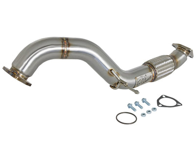 Takeda Stainless Steel Mid-Pipe <br> 17-21 Honda Civic Type R I4