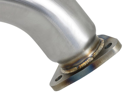 Takeda Stainless Steel Mid-Pipe <br> 17-21 Honda Civic Type R I4