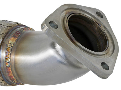 Takeda Stainless Steel Mid-Pipe <br> 17-21 Honda Civic Type R I4