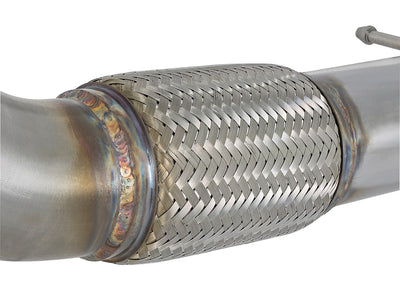 Takeda Stainless Steel Mid-Pipe <br> 17-21 Honda Civic Type R I4