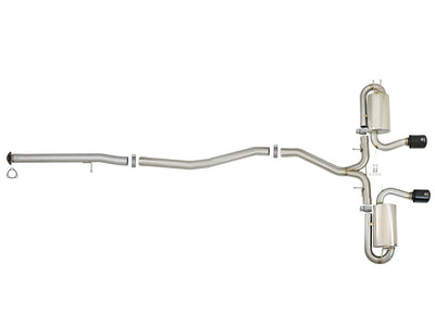 Takeda Cat-Back Exhaust System <br> 17-20 Honda Civic Si