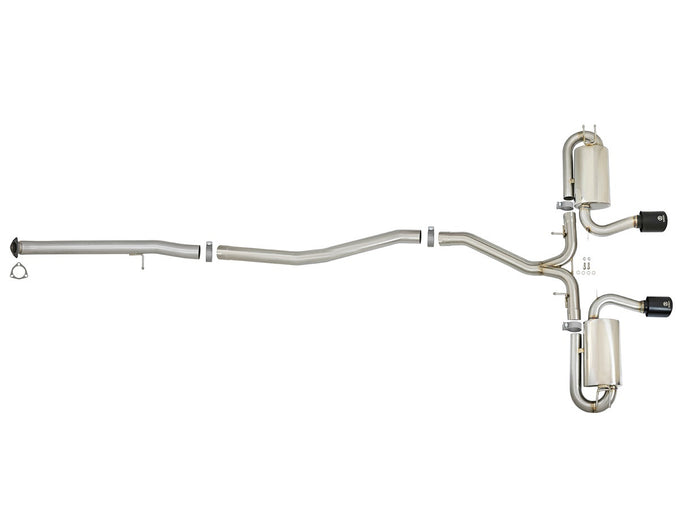 Takeda Cat-Back Exhaust System <br> 17-20 Honda Civic Si