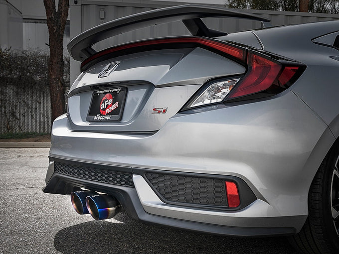Takeda Cat-Back Exhaust System <br> 17-20 Honda Civic Si