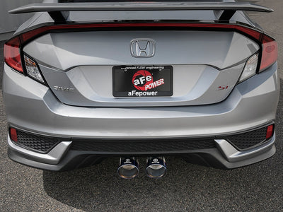 Takeda Cat-Back Exhaust System <br> 17-20 Honda Civic Si