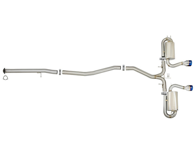 Takeda Cat-Back Exhaust System <br> 17-20 Honda Civic Si