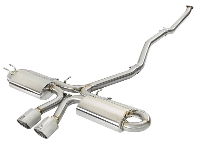 Takeda Cat-Back Exhaust System <br> 17-20 Honda Civic Si