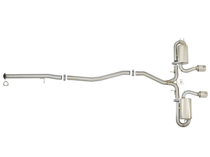 Takeda Cat-Back Exhaust System <br> 17-20 Honda Civic Si