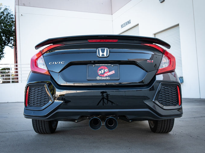 Takeda Cat-Back Exhaust System <br> 17-20 Honda Civic Si