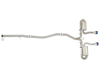Takeda Cat-Back Exhaust System <br> 17-20 Honda Civic Si