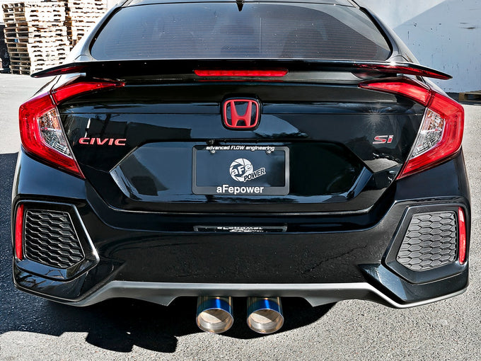 Takeda Cat-Back Exhaust System <br> 17-20 Honda Civic Si