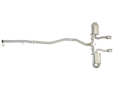 Takeda Cat-Back Exhaust System <br> 17-20 Honda Civic Si