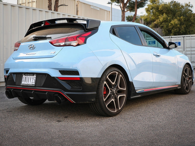 Takeda-ST Axle-Back Exhaust System <br> 19-20 Hyundai Veloster N