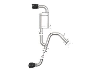 Takeda-ST Axle-Back Exhaust System <br> 19-20 Hyundai Veloster N