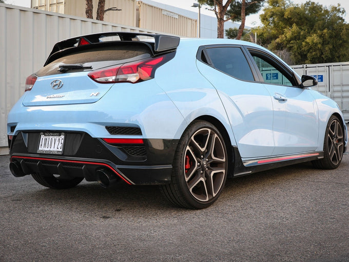Takeda-ST Cat-Back Exhaust System <br> 19-20 Hyundai Veloster N