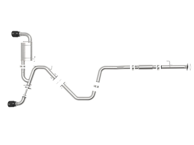 Takeda-ST Cat-Back Exhaust System <br> 19-20 Hyundai Veloster N