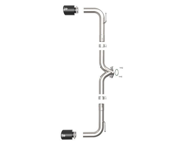 Takeda Axle-Back Exhaust System <br> 14-18 Mazda 3