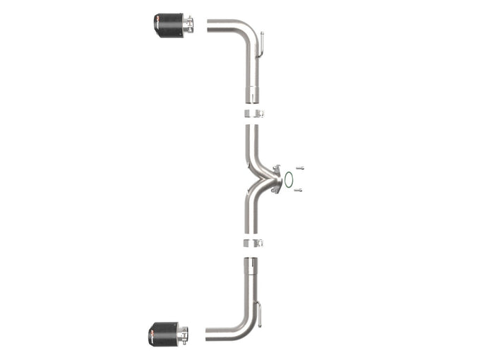 Takeda Axle-Back Exhaust System <br> 14-18 Mazda 3
