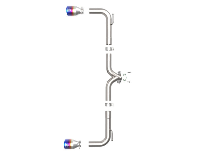Takeda Axle-Back Exhaust System <br> 14-18 Mazda 3