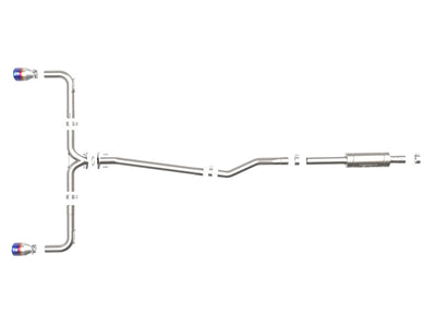 Takeda Cat-Back Exhaust System <br> 14-18 Mazda 3