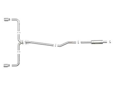 Takeda Cat-Back Exhaust System <br> 14-18 Mazda 3