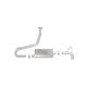 Takeda Axle-Back Exhaust System <br> 18-23 Hyundai Kona