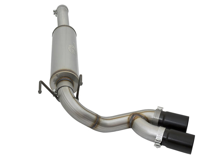 Rebel Series Cat-Back Exhaust w/ Blk Tip <br> 14-17 Ram 2500/3500