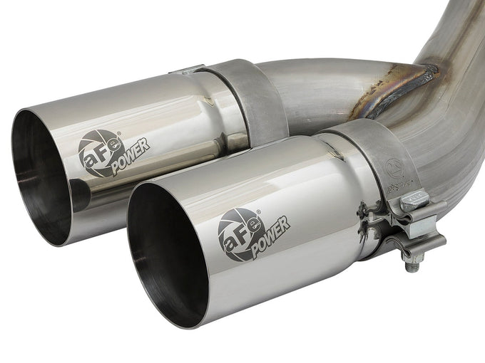 Rebel Series Cat-Back Exhaust w/ Pol Tip <br> 14-18 Dodge Trucks