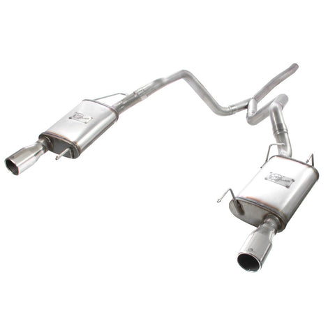 MACH Force-Xp Cat-Back Exhaust System <br> 05-09 Ford Mustang V6 4.0L
