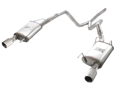 MACH Force-Xp Cat-Back Exhaust System <br> 05-09 Ford Mustang V6 4.0L