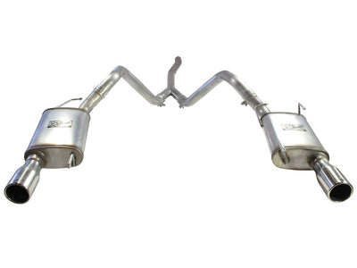 MACH Force-Xp Cat-Back Exhaust System <br> 05-09 Ford Mustang V6 4.0L