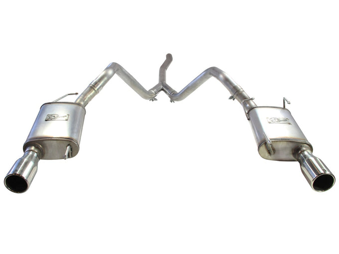 MACH Force-Xp Cat-Back Exhaust System <br> 05-09 Ford Mustang V6 4.0L