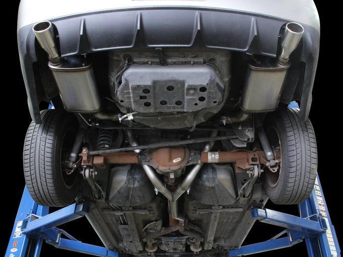 MACH Force-Xp Cat-Back Exhaust System <br> 05-09 Ford Mustang V6 4.0L