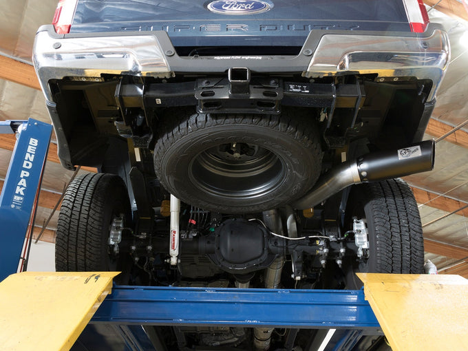 Large Bore-HD DPF-Back Exhaust System <br> 17-24 Ford F-250/350 Super Duty