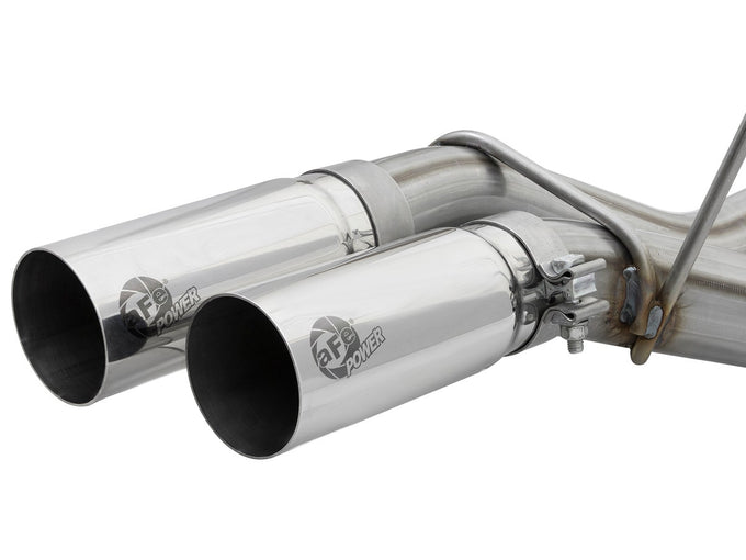 Rebel Series Cat-Back Exhaust System <br> 17-20 Ford F-150/Raptor V6 3.5L