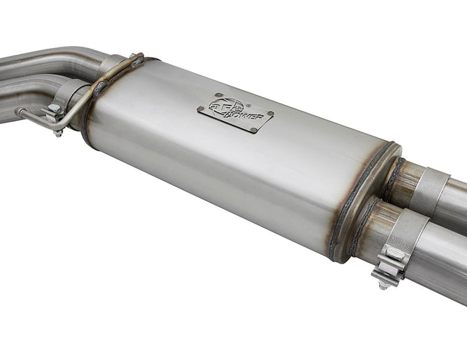 Rebel Series Cat-Back Exhaust System <br> 17-20 Ford F-150/Raptor V6 3.5L