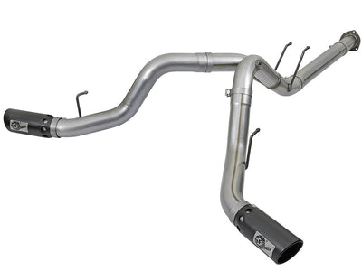 Large Bore-HD DPF-Back Exhaust System <br> 17-24 Ford F-250/350 Super Duty