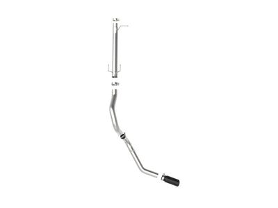 Apollo GT Series Axle-Back Exhaust <br> 17-24 Ford F-250/F-350