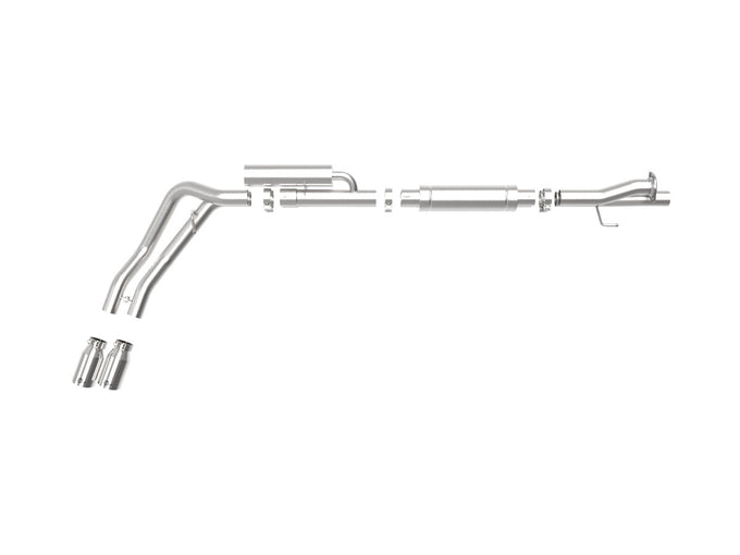 Rebel Series Cat-Back Exhaust System <br> 17-24 Ford F-250/350
