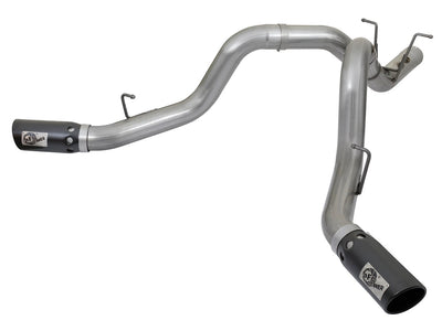 Large Bore-HD DPF-Back Exhaust System <br> 17-19 Chevy/GMC Silverado/Sierra 2500/3500HD