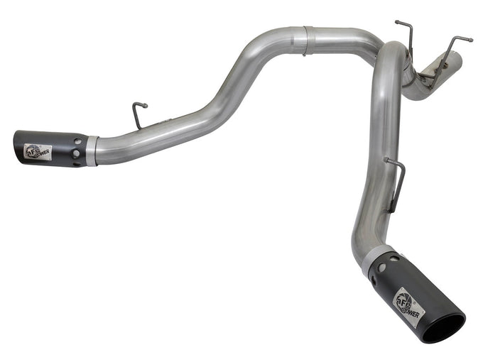 Large Bore-HD DPF-Back Exhaust System <br> 17-19 Chevy/GMC Silverado/Sierra 2500/3500HD