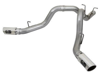Large Bore-HD DPF-Back Exhaust System <br> 17-19 Chevy/GMC Silverado/Sierra 2500/3500HD