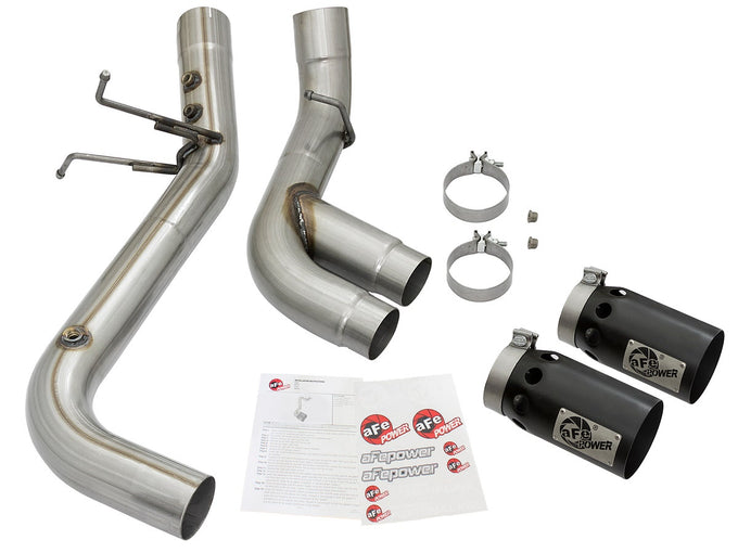 Rebel XD Series DPF-Back Exhaust <br> 17-19 Chevy/GMC Silverado/Sierra 2500/3500HD