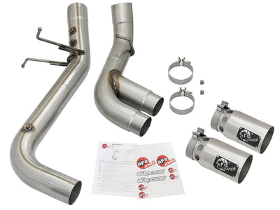 Rebel XD Series DPF-Back Exhaust <br> 17-19 Chevy/GMC Silverado/Sierra 2500/3500HD