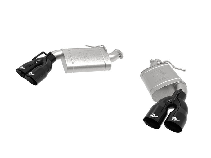 MACH Force-Xp Axle-Back Exhaust System <br> 16-23 Chevy Camaro SS