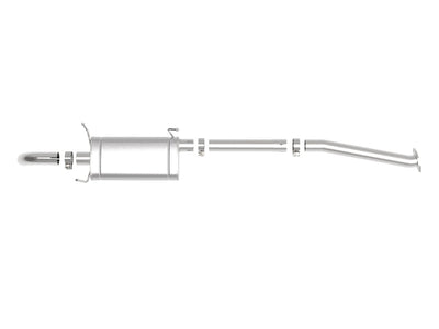 ROCK BASHER Cat-Back Exhaust System <br> 16-23 Toyota Tacoma